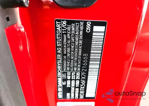 2007 Mercedes-Benz Clk 350 z USA, uszkodzony, nr VIN WDBTK56FX7F216668